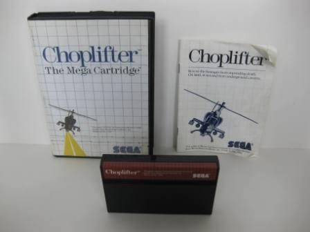 Choplifter (CIB) - Sega Master System Game